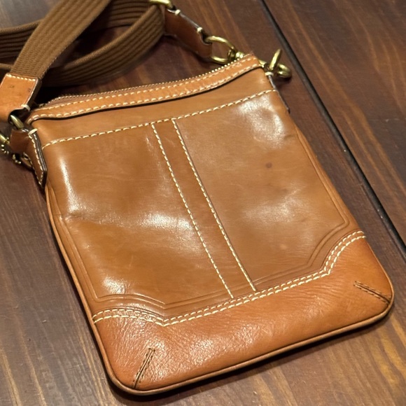 Coach Leather & Suede Crossbody Bag, Style No: J0693-10550 - Picture 9 of 11